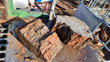 Load image into Gallery viewer, Single Split Redgum Firewood  (Big Shoe Box Size)
