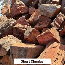 Load image into Gallery viewer, Short / Chunks Redgum Firewood (SMALL CHUNKS )
